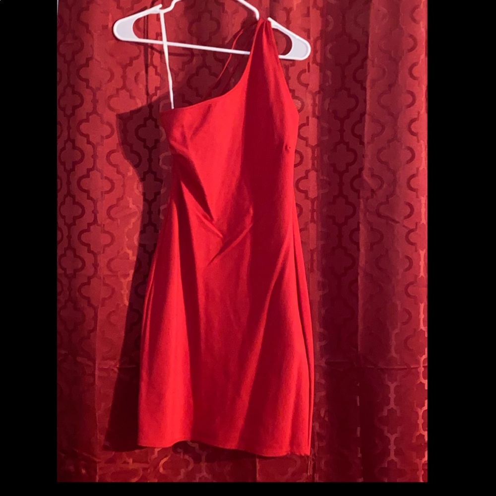 Red dress